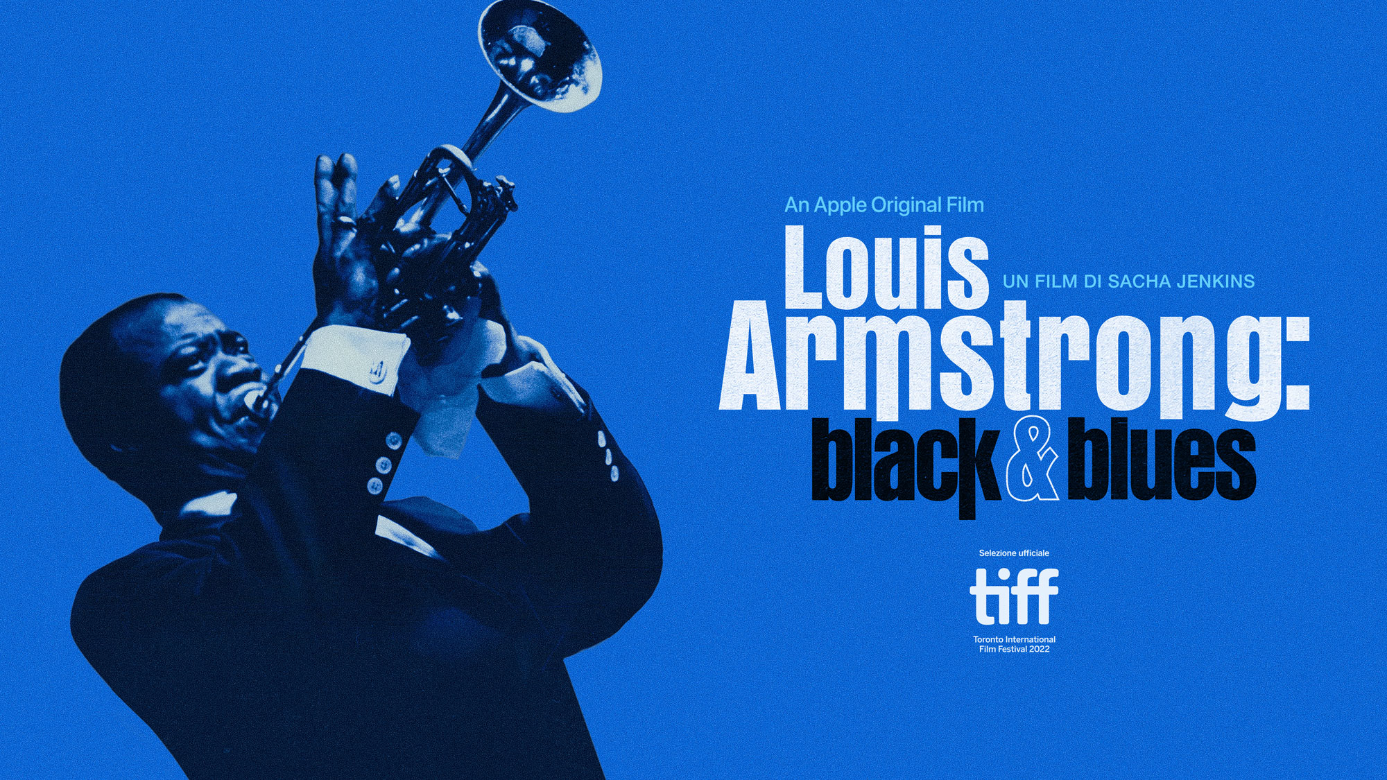 Louis Armstrong's Black & Blues - Poster [credit: courtesy of Apple]