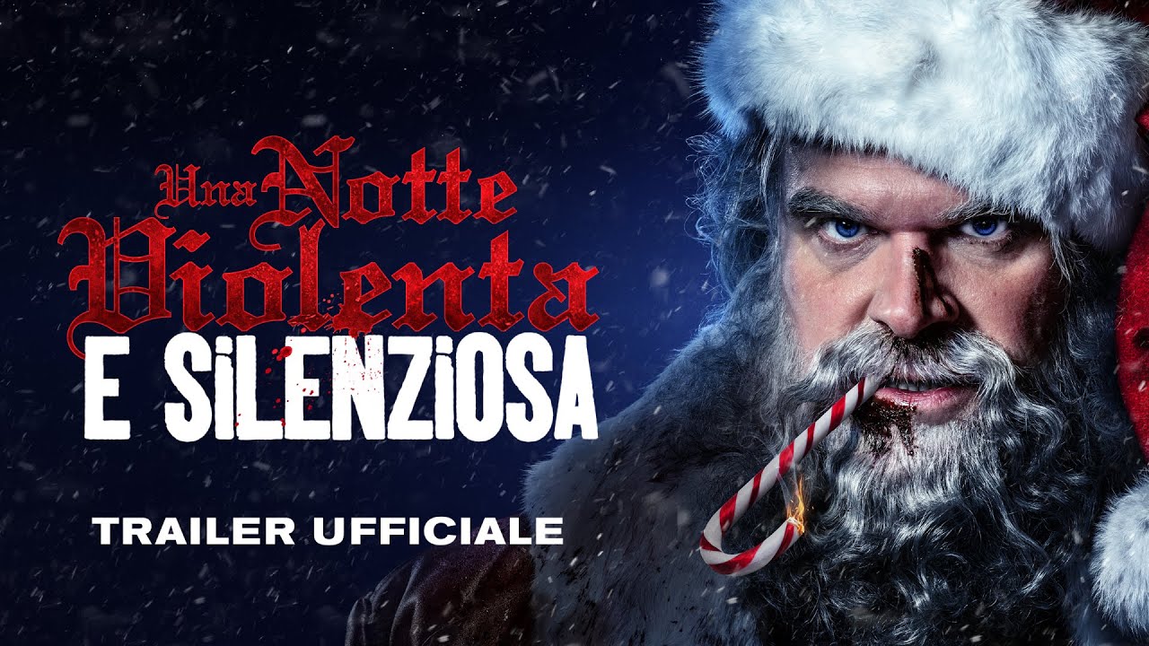 Una Notte Violenta e Silenziosa, trailer film con David Harbour