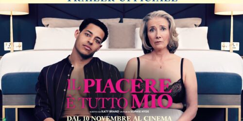 Il piacere è tutto mio, trailer film con Emma Thompson e Daryl McCormack