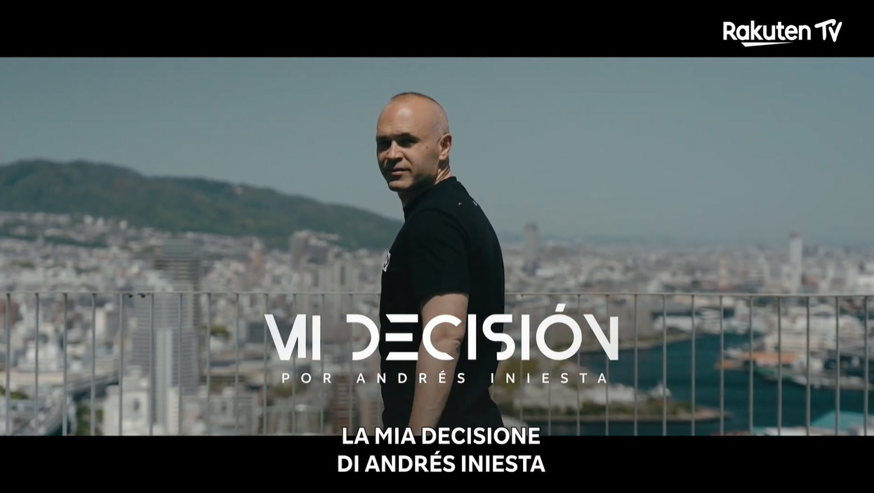 Trailer La mia Decisione, di Andrés Iniesta su Rakuten TV