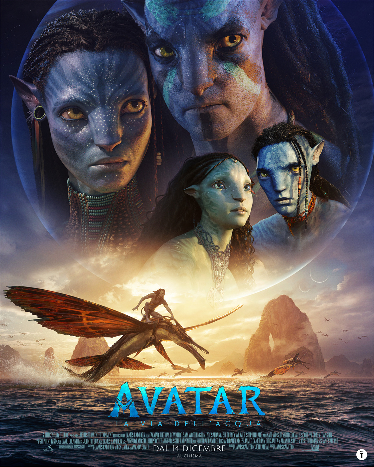 Avatar: La Via dell'Acqua - Poster