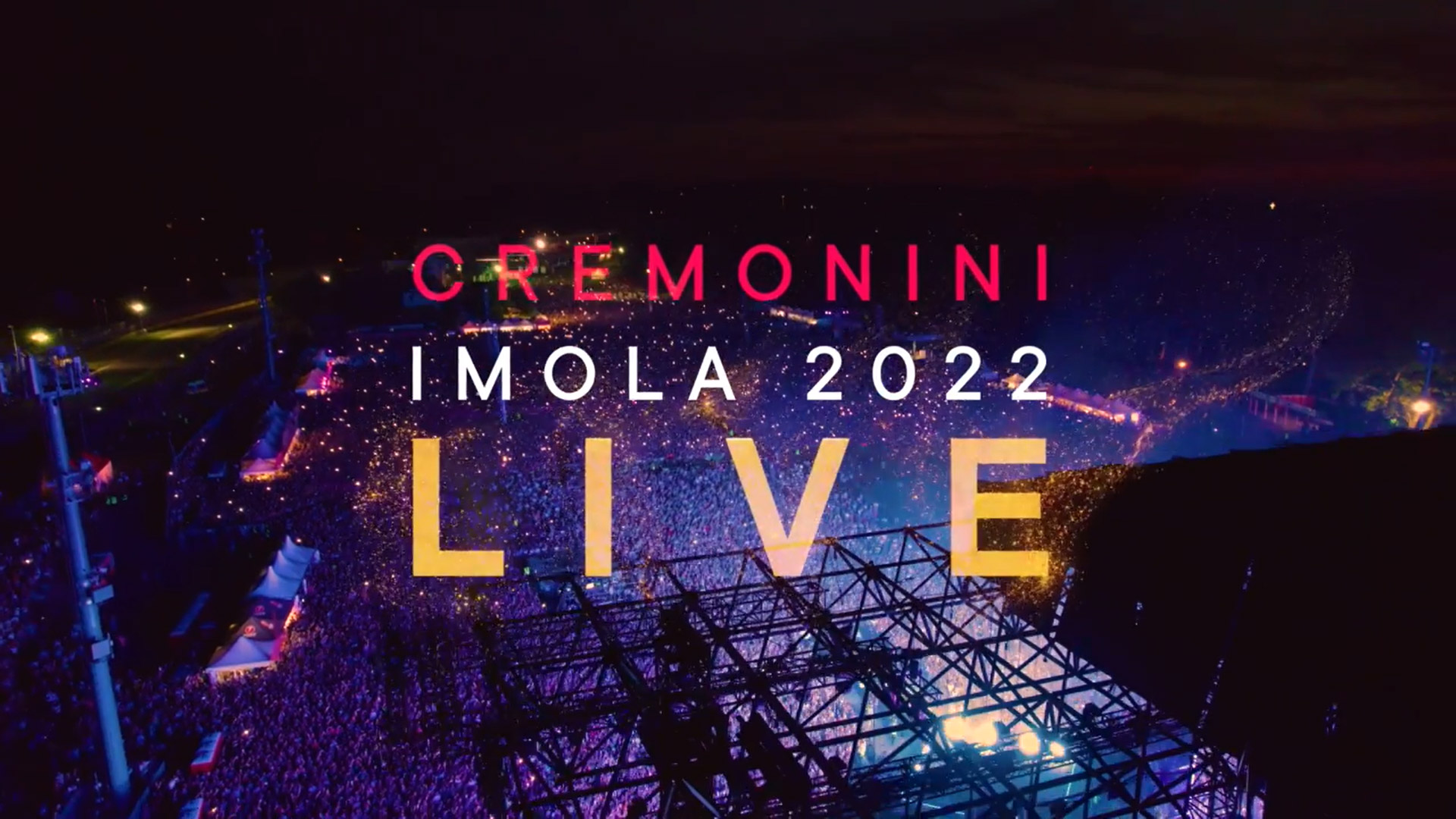 Trailer Cremonini Imola 2022 Live