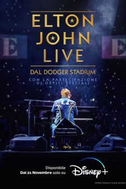 locandina Elton John Live dal Dodger Stadium