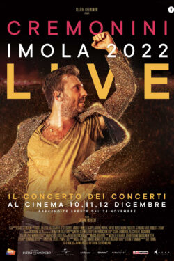 locandina Cremonini Imola 2022 Live
