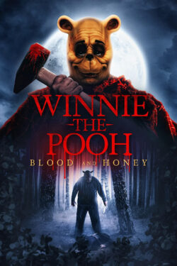 Poster Winnie the Pooh Blood and Honey di Rhys Frake-Waterfield