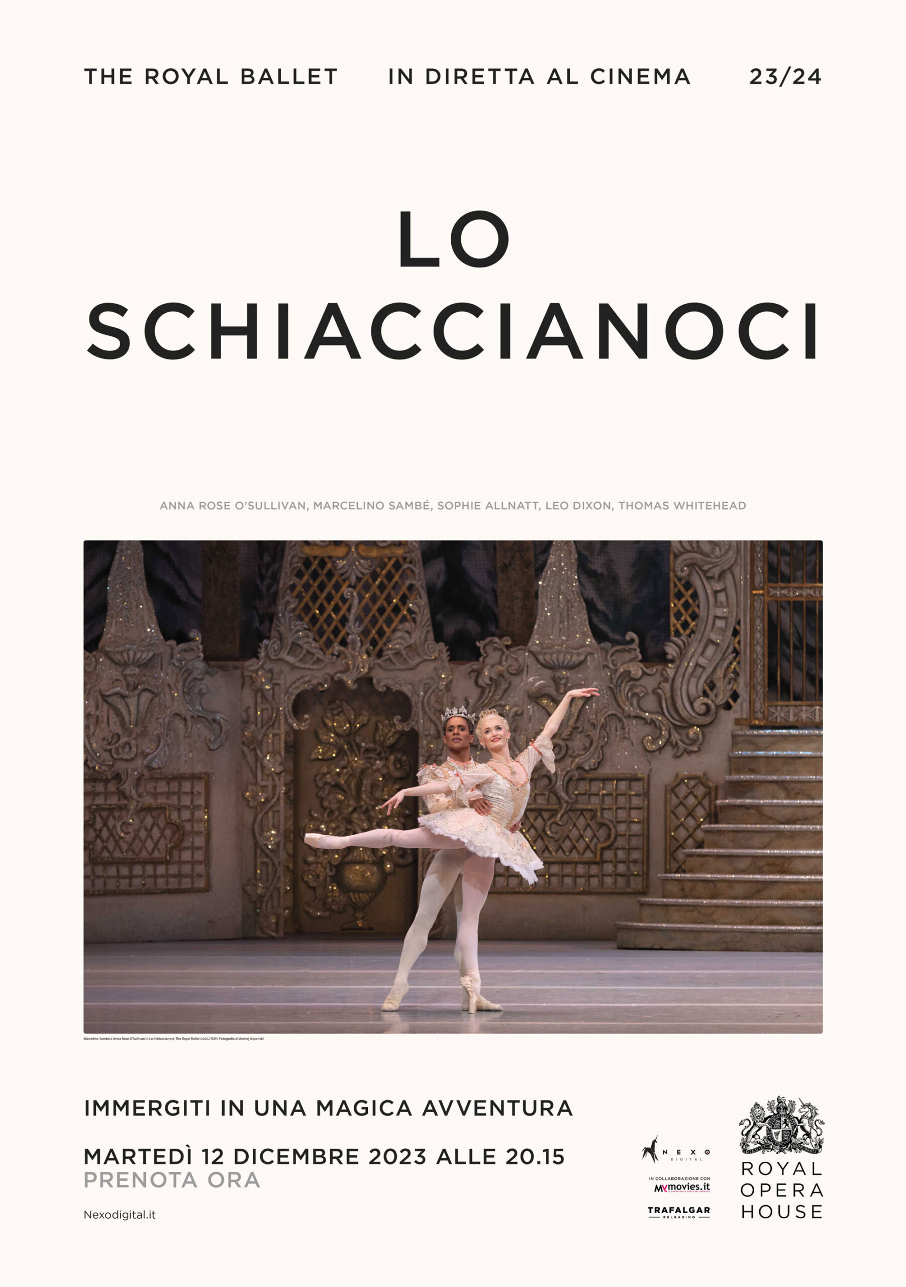 The Royal Ballet - Lo Schiaccianoci al cinema il 12 dicembre 2023