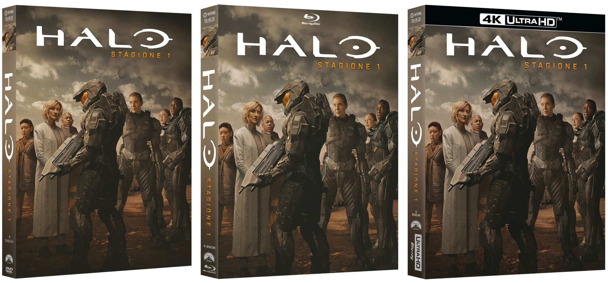 Halo - Stagione 1 in DVD, Blu-ray, 4K UHD