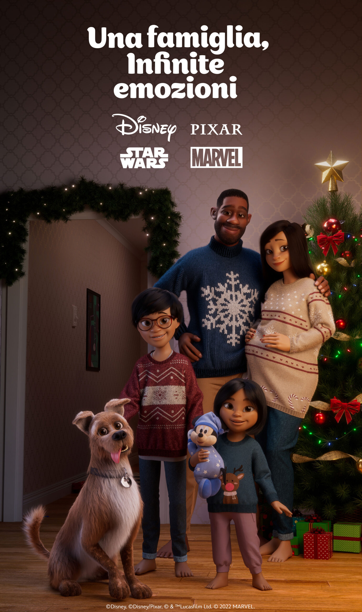 Il Dono, poster del corto Disney del Natale 2022