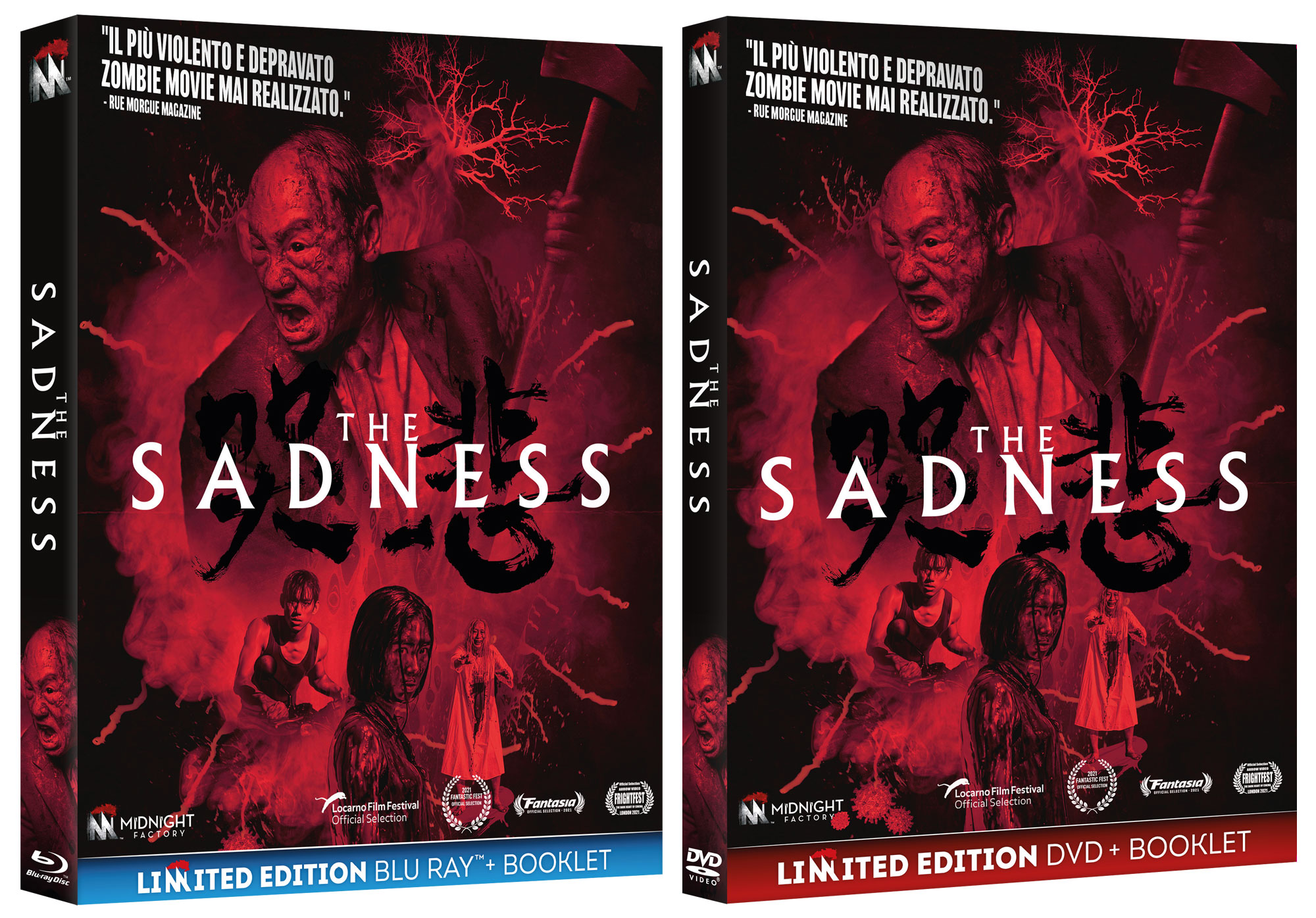 The Sadness in DVD e Blu-ray