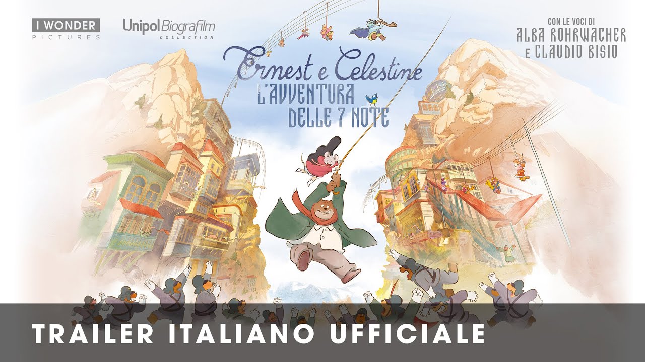 Trailer Ernest E Celestine - L'avventura Delle 7 Note