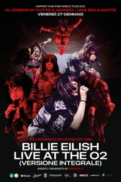 locandina Billie Eilish Live At The O2