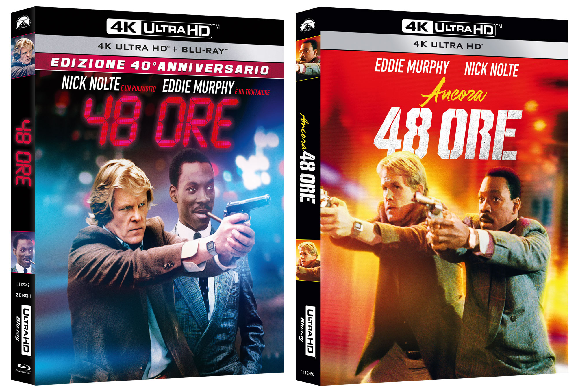 48 Ore e Ancora 48 Ore in 4K UHD + Blu-ray