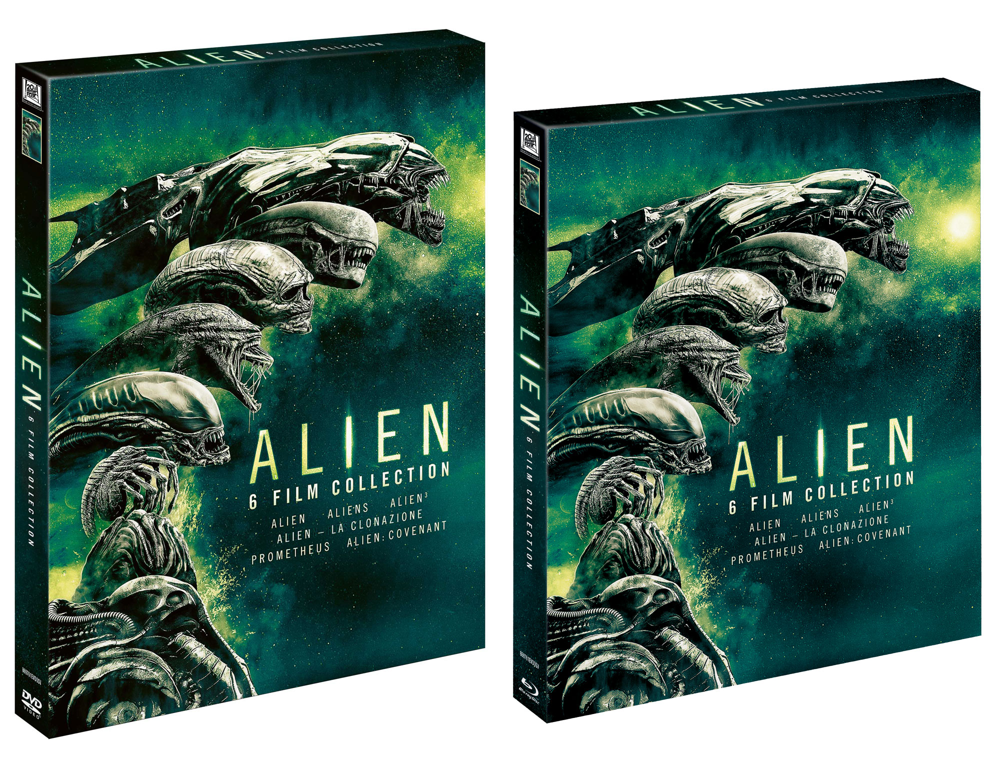 Cofanetto Alien 1-6 - La Saga Completa in DVD e Blu-Ray