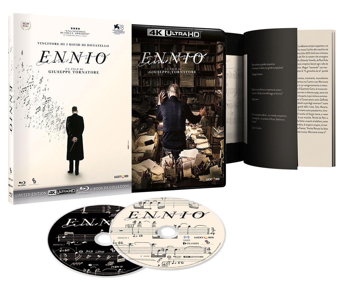 Ennio in 4K UHD + Blu-ray