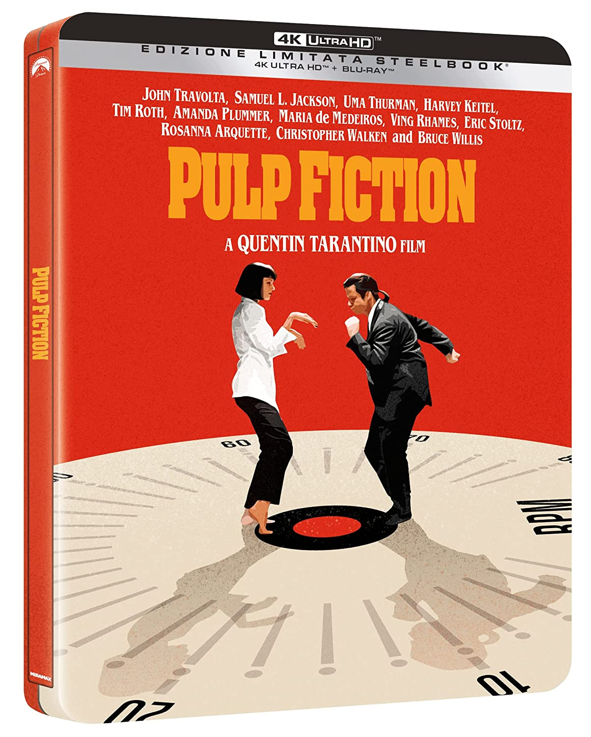 Pulp Fiction in edizione limitata SteelBook in 4K Ultra HD