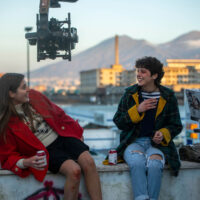 (S-D) Rossella Gamba come Angela, Giordana Marengo come Giovanna in La Vita Bugiarda degli Adulti 1×01