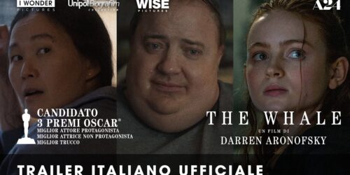 The Whale, trailer film con Brendan Fraser