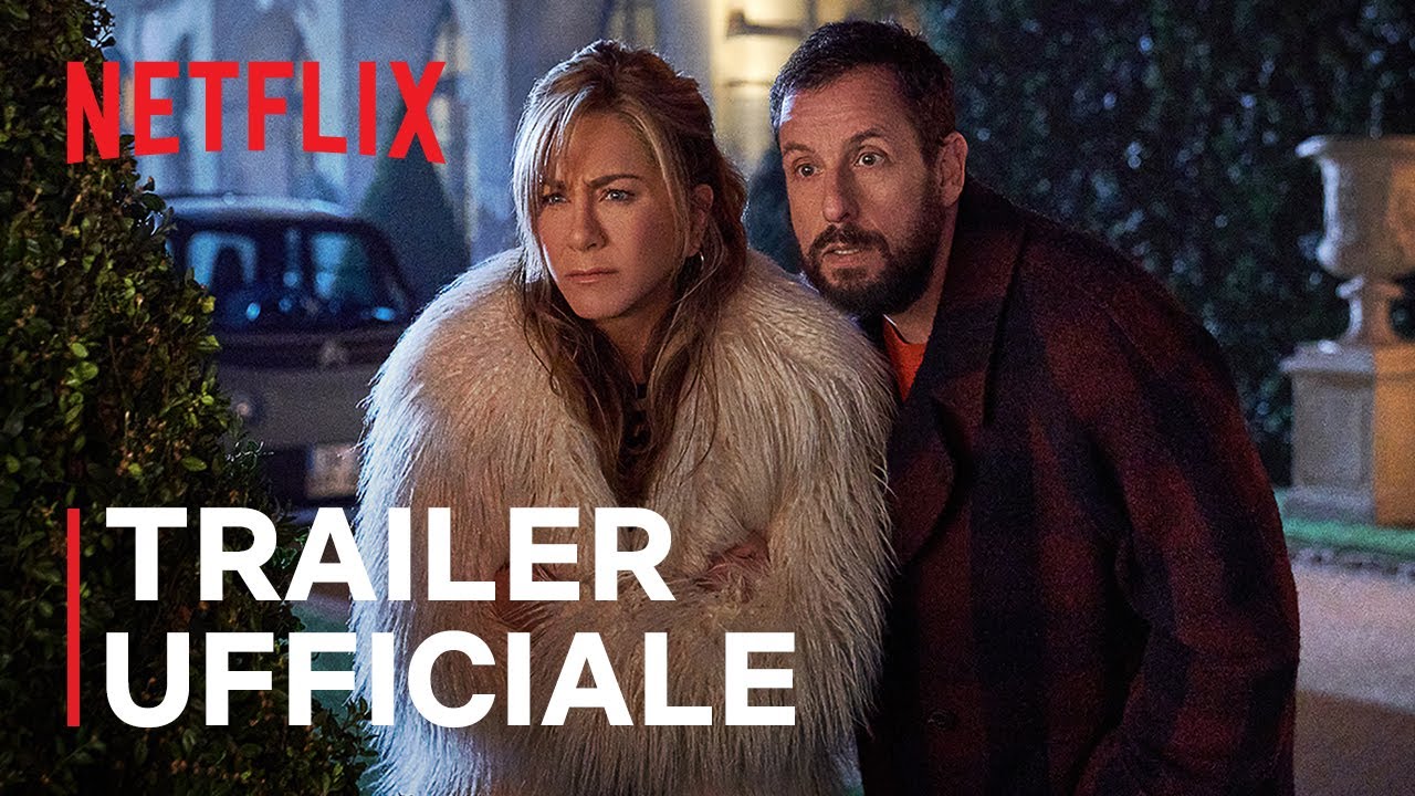 Murder Mystery 2, trailer film con Adam Sandler e Jennifer Aniston su Netflix dal 31 marzo