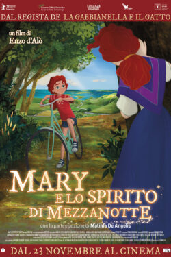 Mary e lo spirito di mezzanotte – Poster uscita cinema 23 novembre 2023