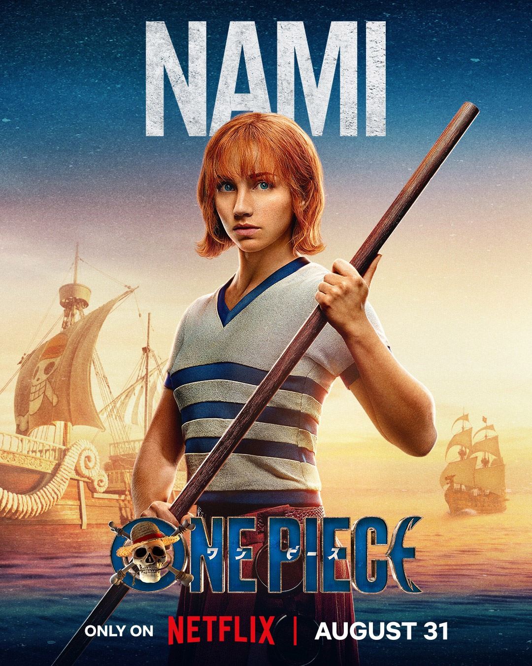 One Piece, i poster dei personaggi del live action Netflix