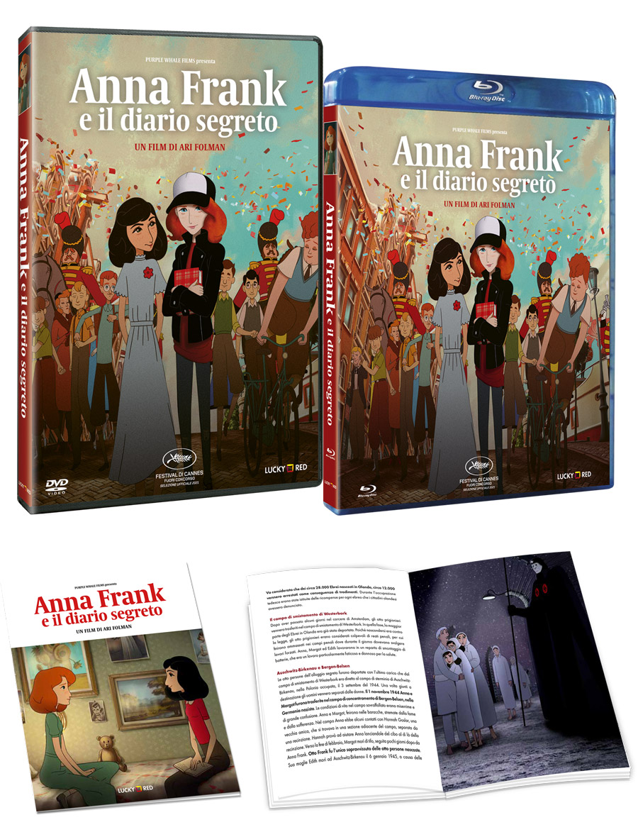 Anna Frank e il diario segreto in DVD e Blu-ray