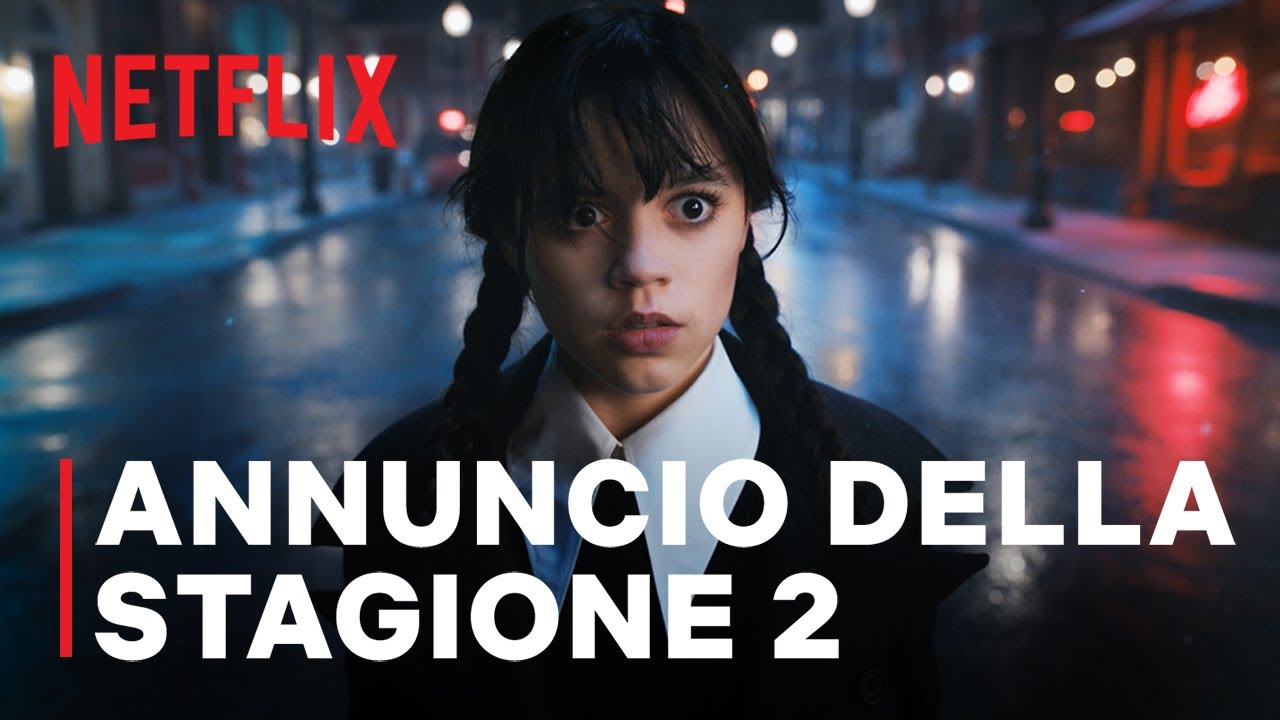 Mercoledì, la serie con Jenna Ortega rinnovata per la 2a stagione da Netflix