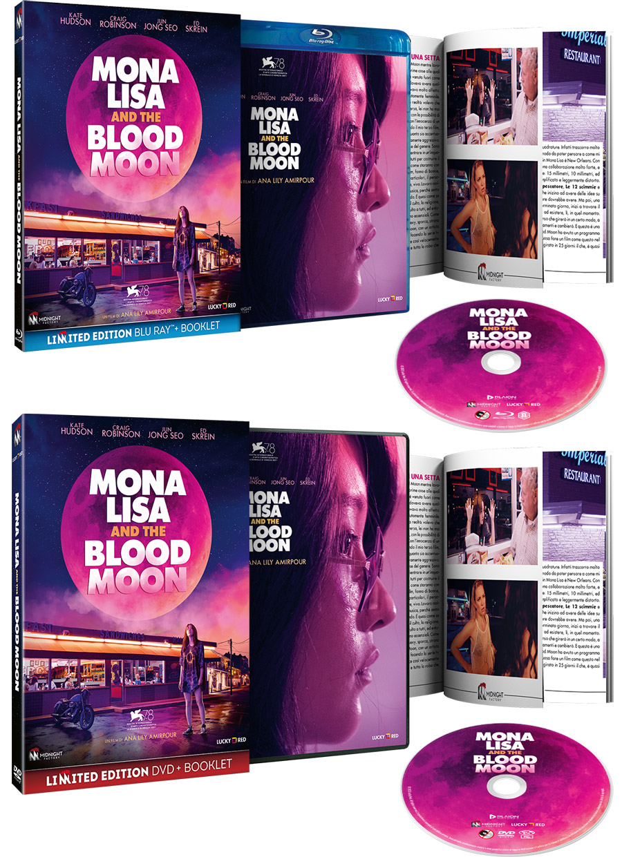 Mona Lisa and the Blood Moon in DVD e Blu-ray