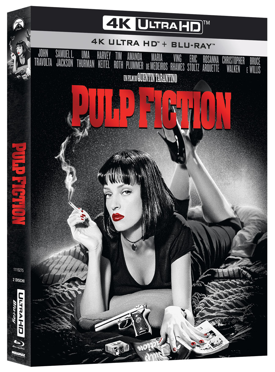 Pulp Fiction in 4K UHD + Blu-ray