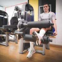 Federico Chiesa in riabilitazione – 24 marzo 2022 a Torino, Italia