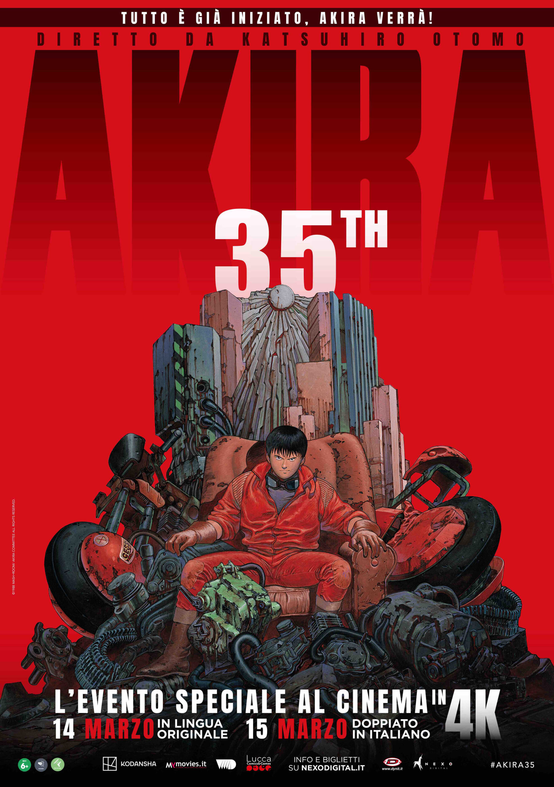 Akira - Poster 35o Anniversario (2023)
