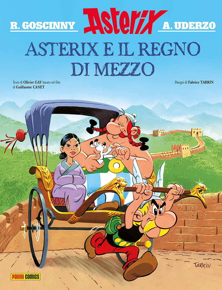 Asterix e il Regno di Mezzo - copertina adattamento illustrato del film 'Asterix e Obelix - Il Regno di Mezzo'