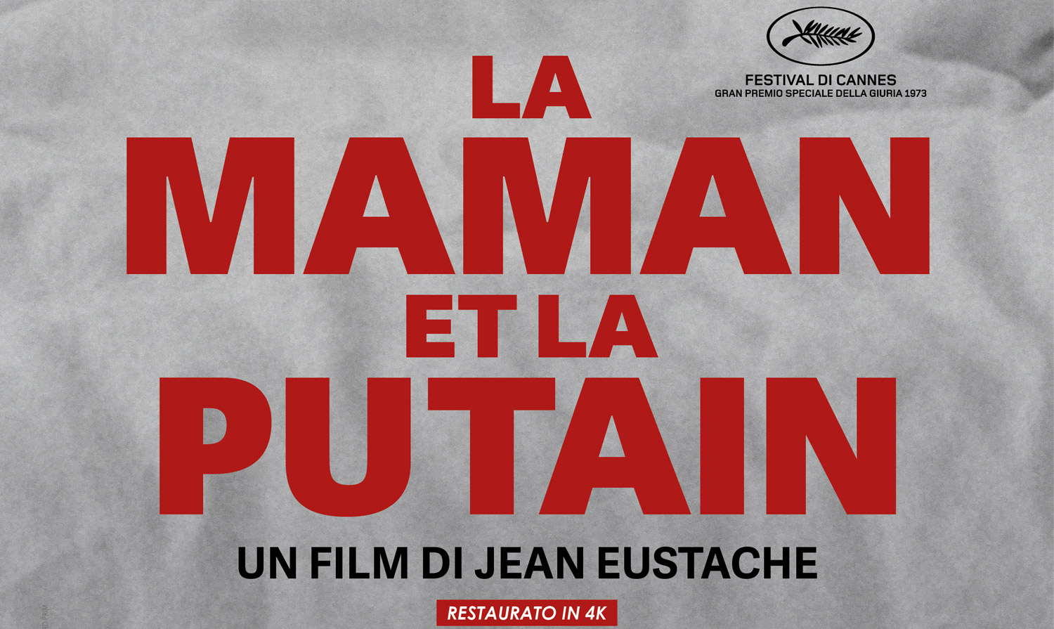 La maman et la Putain di Jean Eustache cinema
