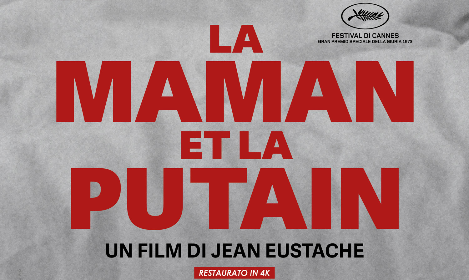 La maman et la Putain di Jean Eustache cinema