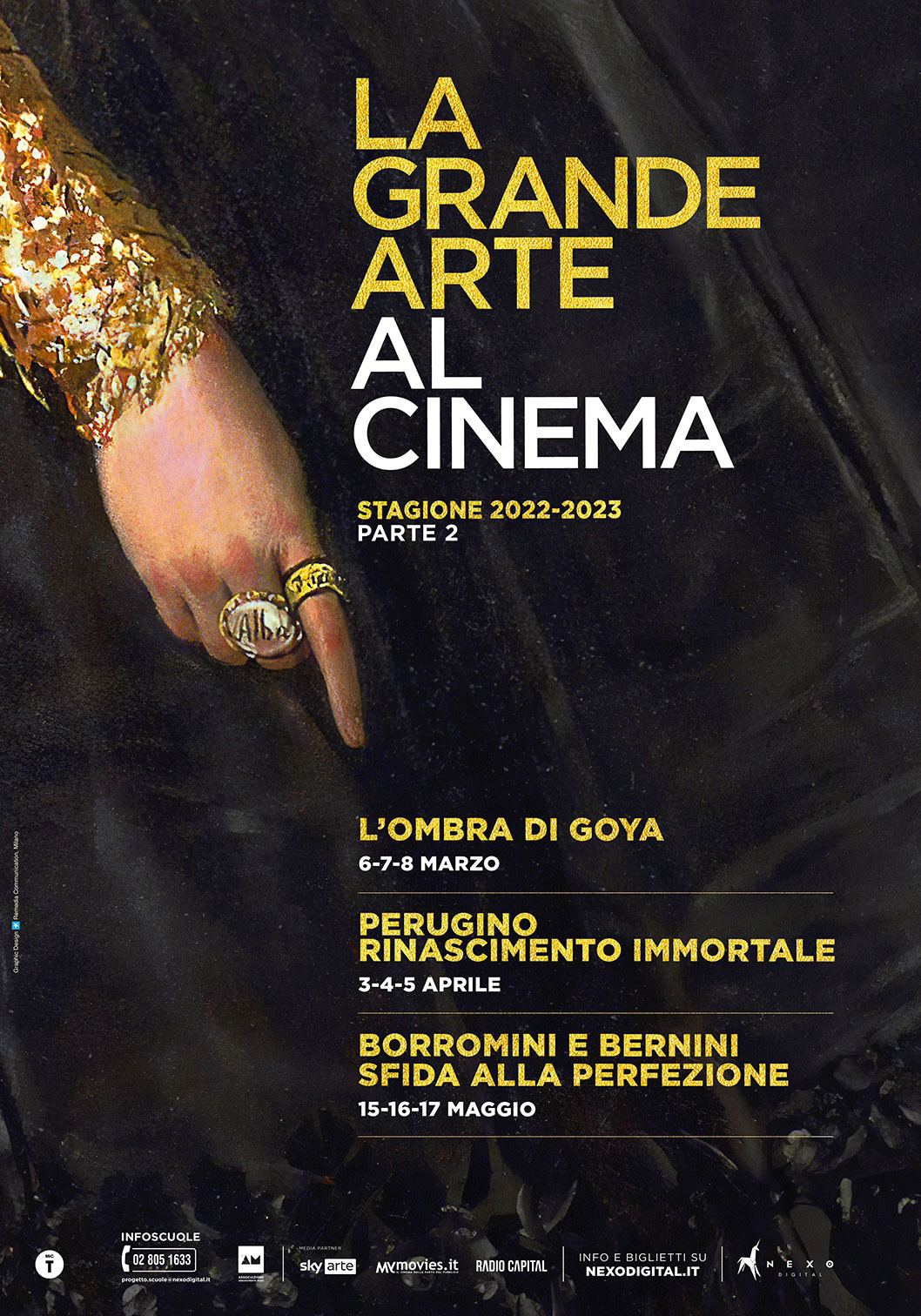 Poster La Grande Arte al Cinema stagione 2023