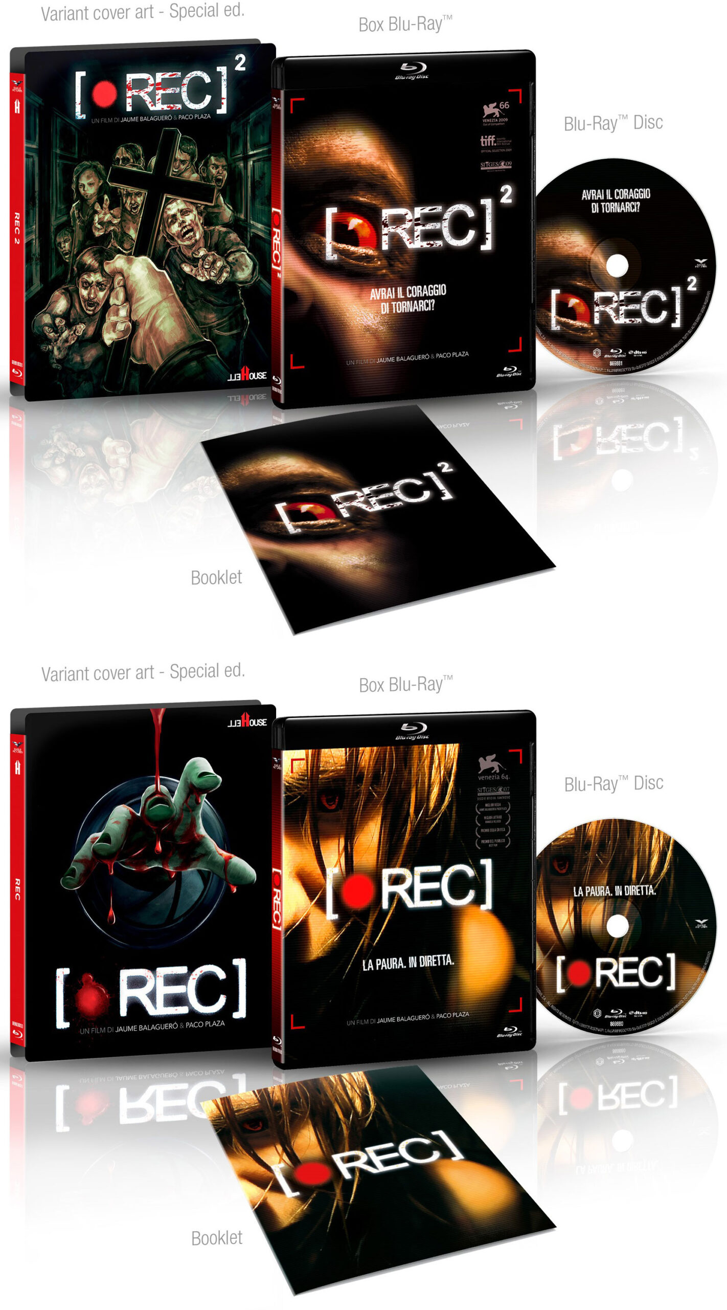REC e REC 2 in Blu-Ray