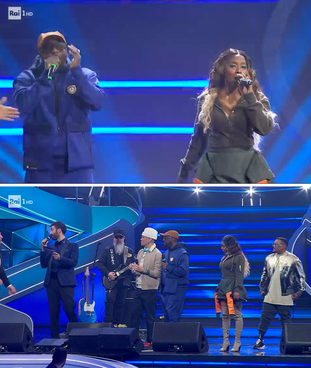 Sanremo 2023, Black Eyed Peas ospiti nella 2a serata