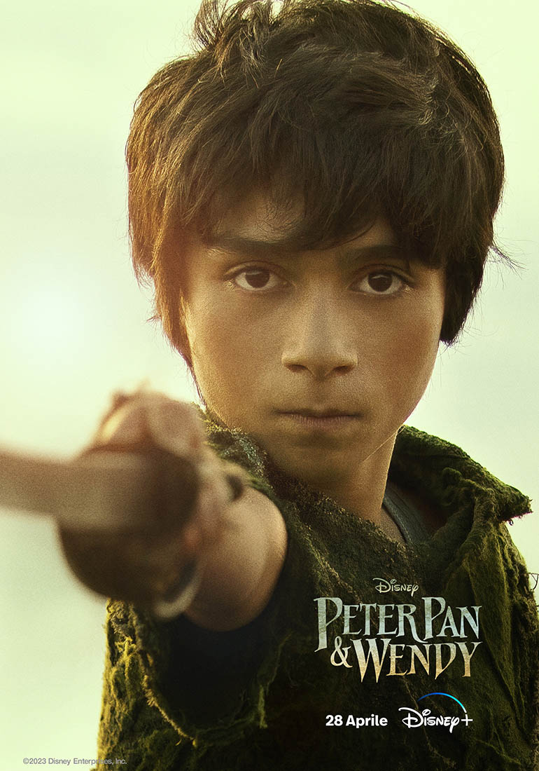 Poster Personaggio Peter di 'Peter Pan e Wendy' [credit: courtesy of Disney]
