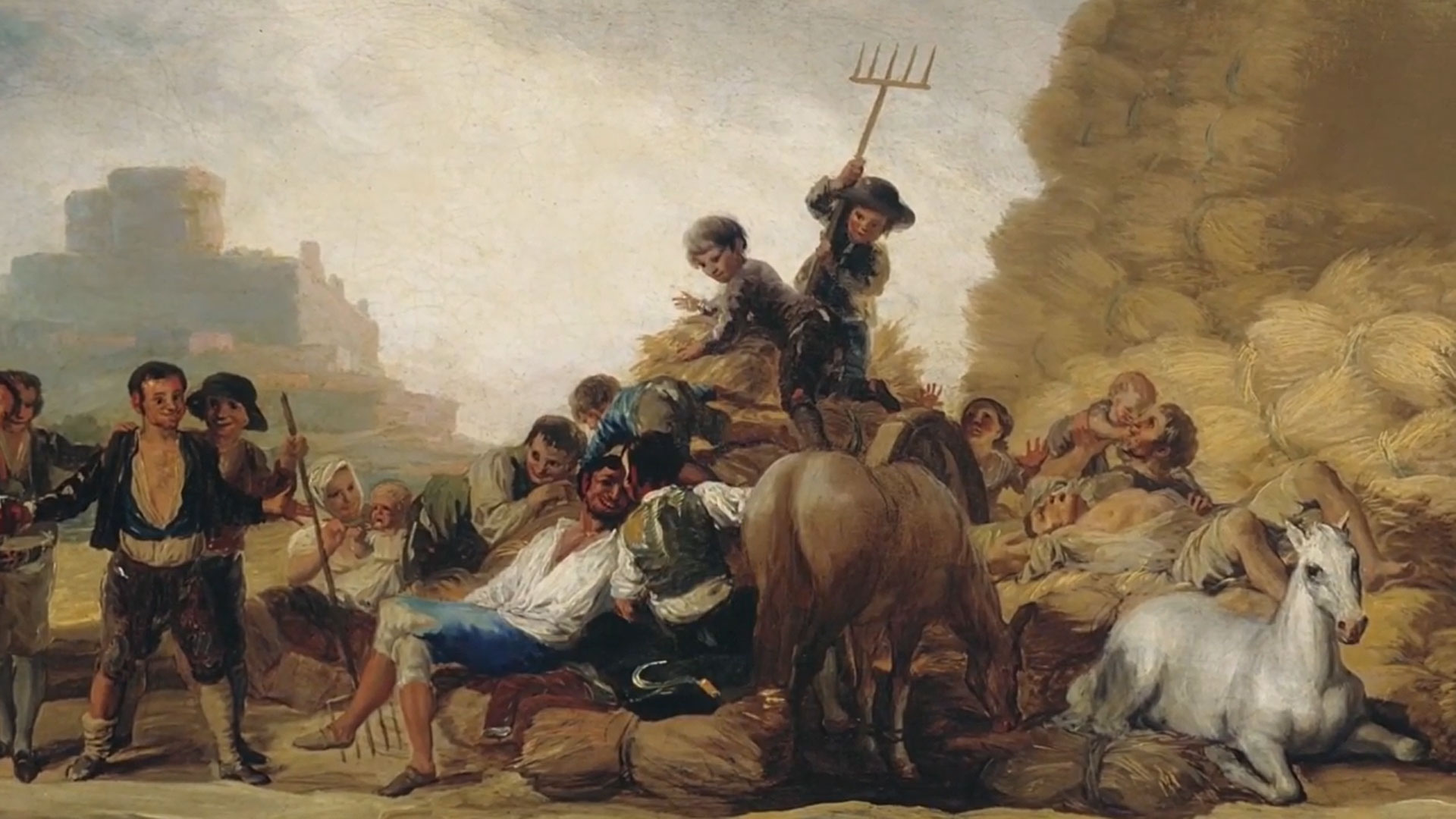 L'ombra Di Goya, Carrière sul dipinto 'Era' o 'Estate'