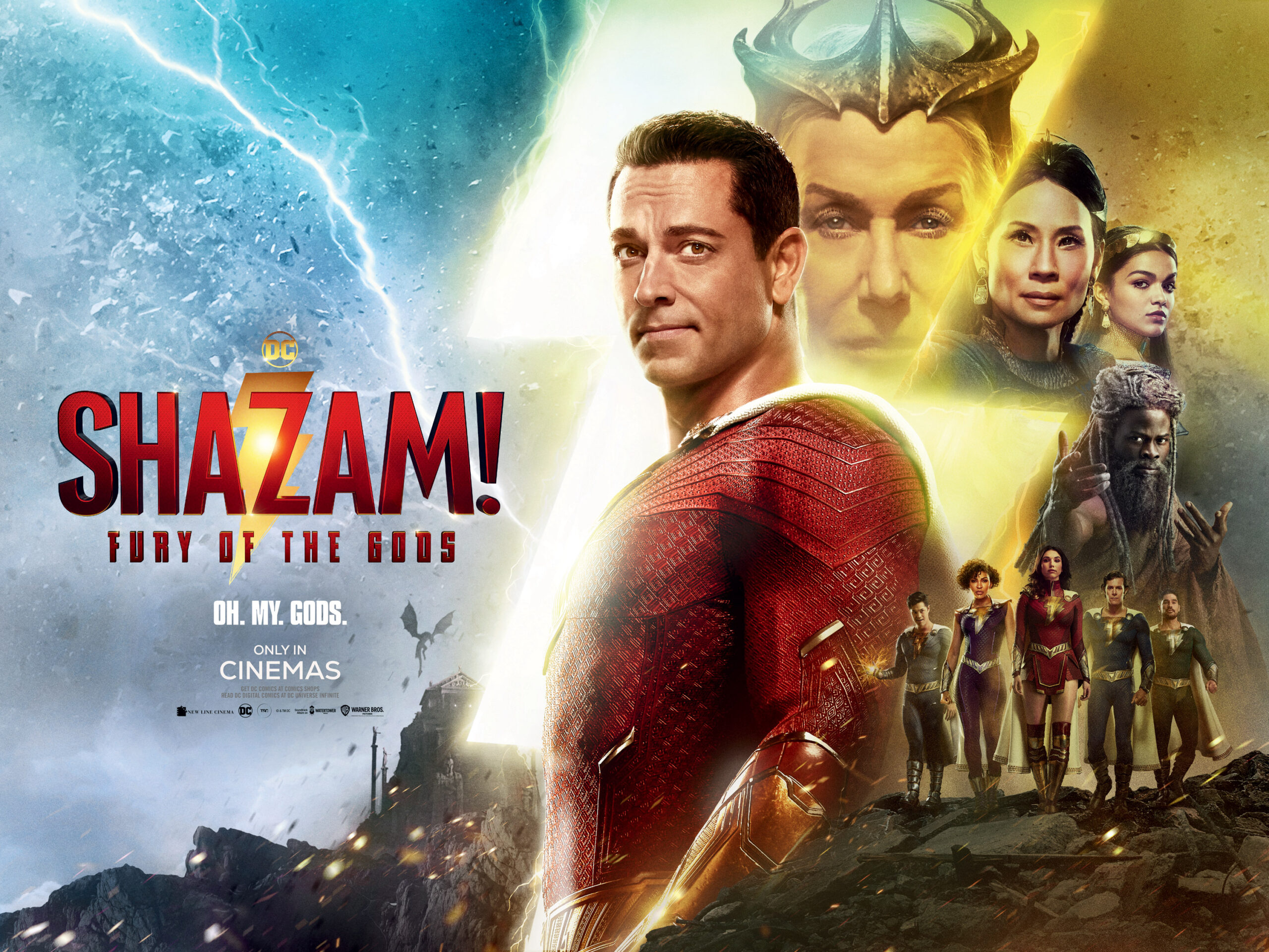 Shazam! Furia degli Dei - Poster