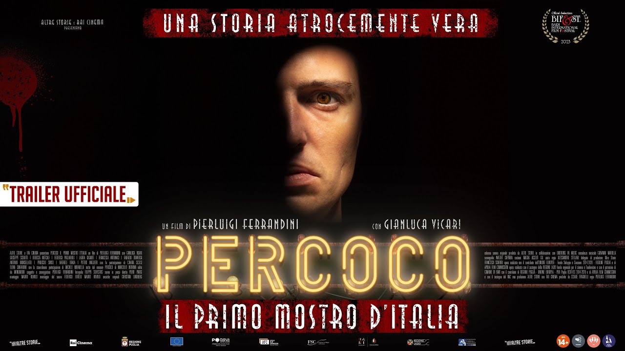 Percoco - Il primo Mostro d'Italia, trailer film di Pierluigi Ferrandini