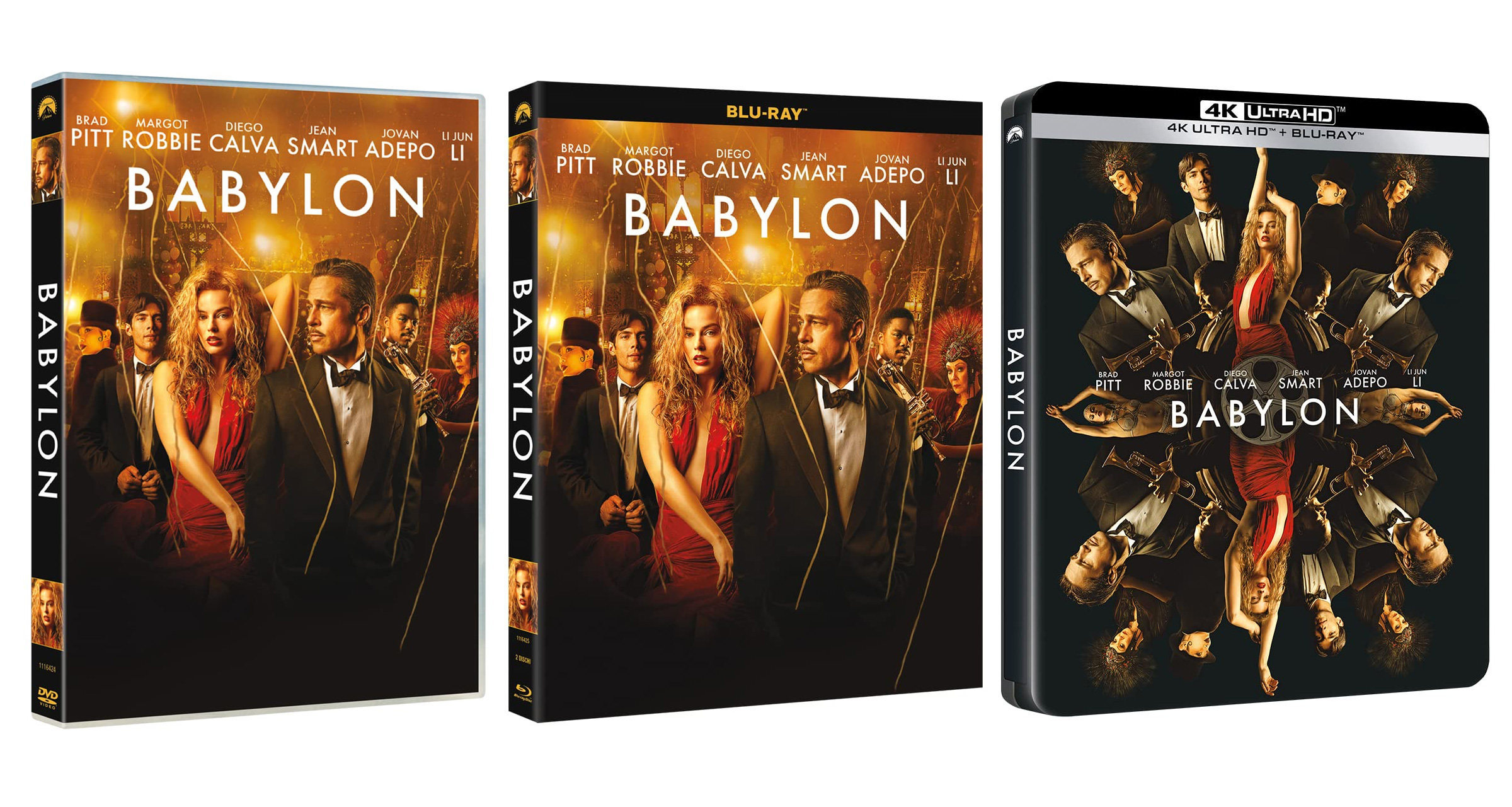 Babylon di Damien Chazelle in DVD, Blu-Ray e 4k