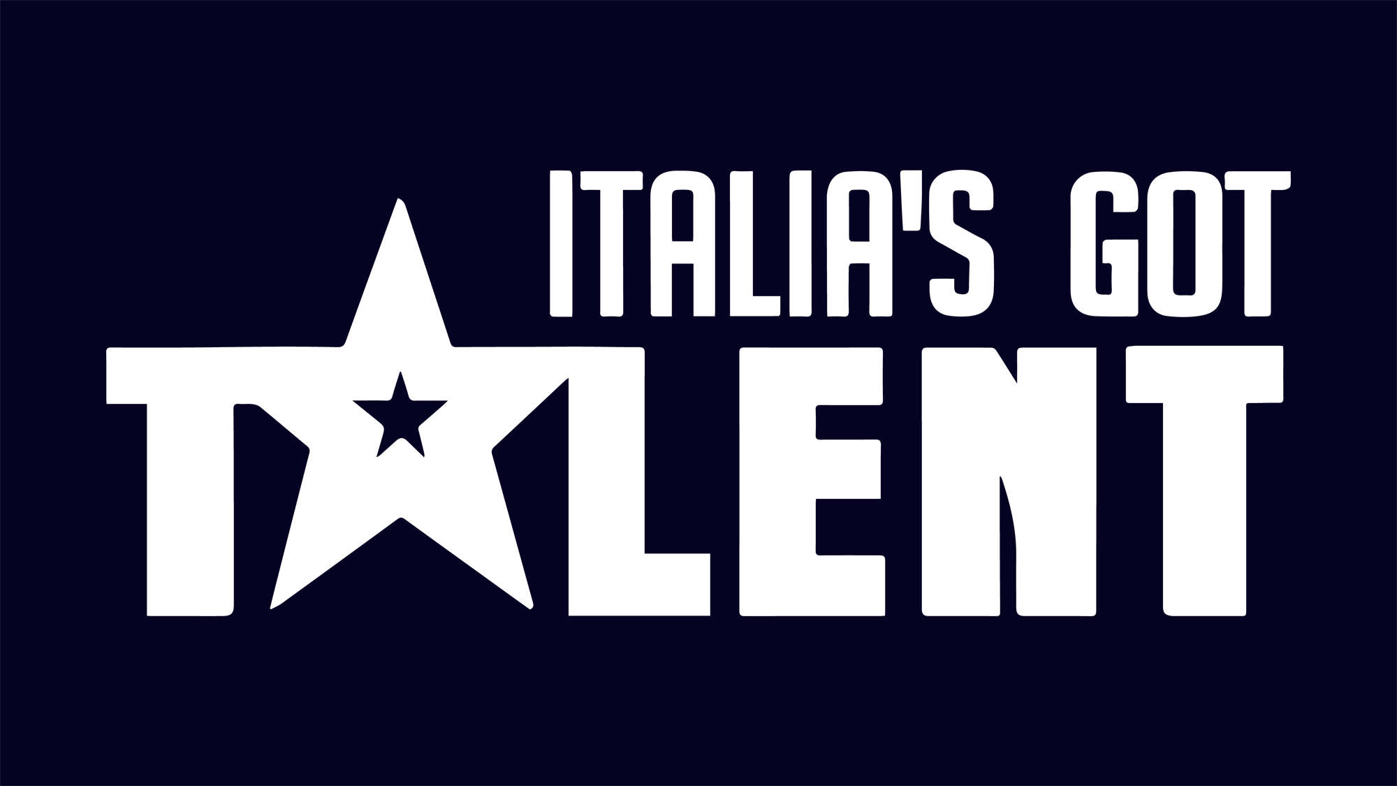 Italia's Got Talent - logo bianco