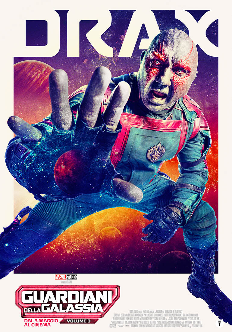 Guardiani della Galassia: Volume 3 - Character Poster Drax