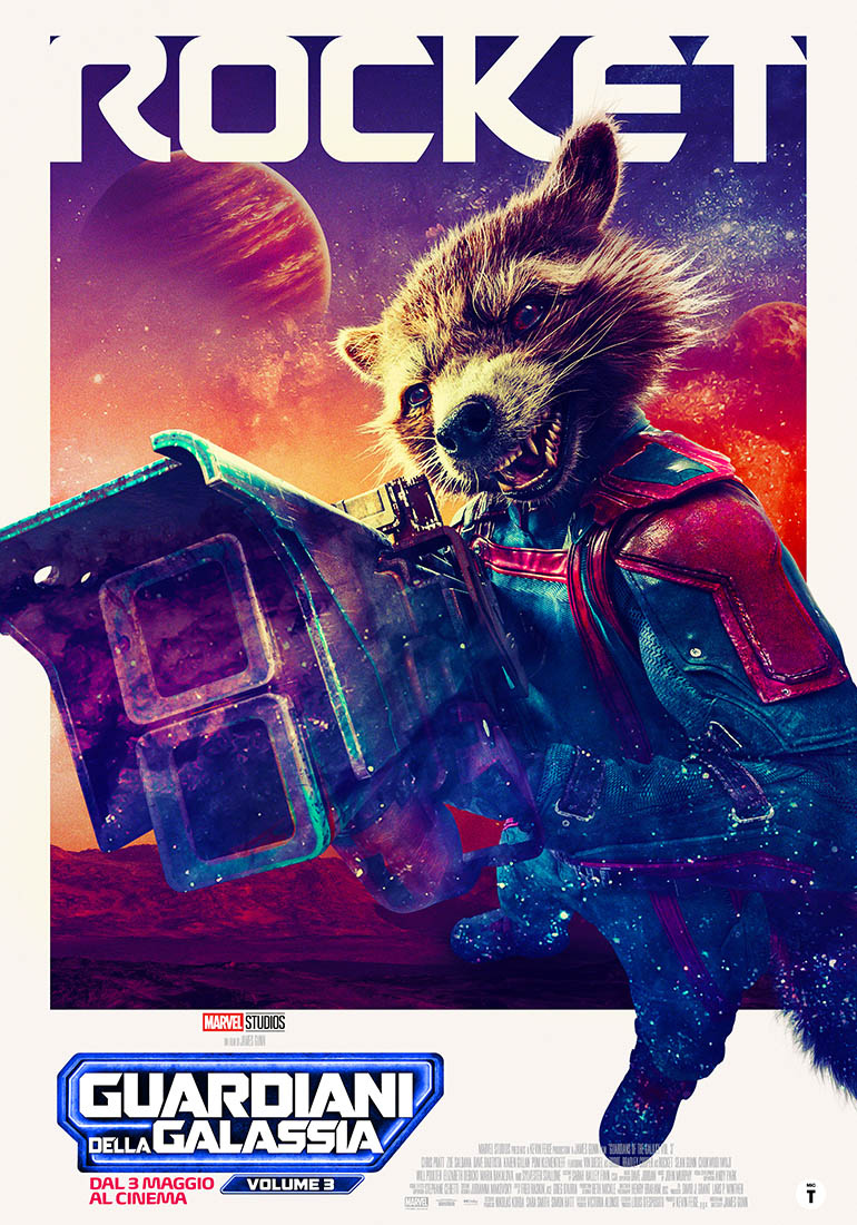 Guardiani della Galassia: Volume 3 - Character Poster Rocket