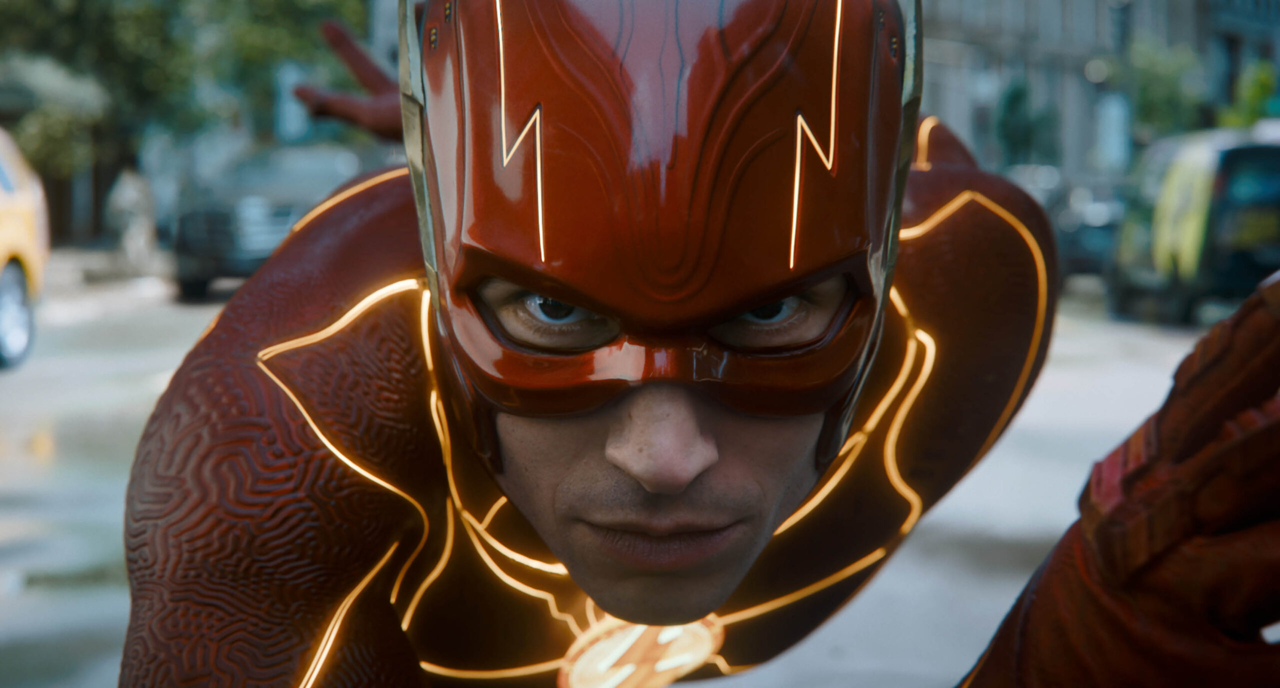 Ezra Miller come The Flash in The Flash [credit: Copyright 2022 Warner Bros. Entertainment Inc.; courtesy of Warner Bros. Pictures]