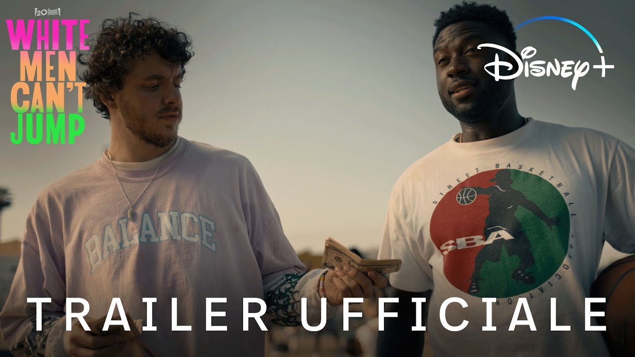 White Men Can't Jump, trailer film con Jack Harlow e Sinqua Walls su Disney Plus