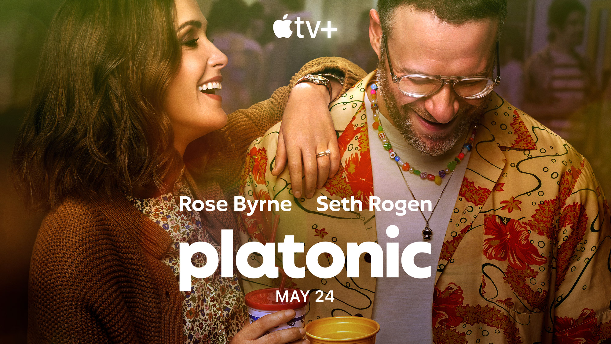 Platonic, trailer serie con Rose Byrne e Seth Rogen su Apple TV Plus