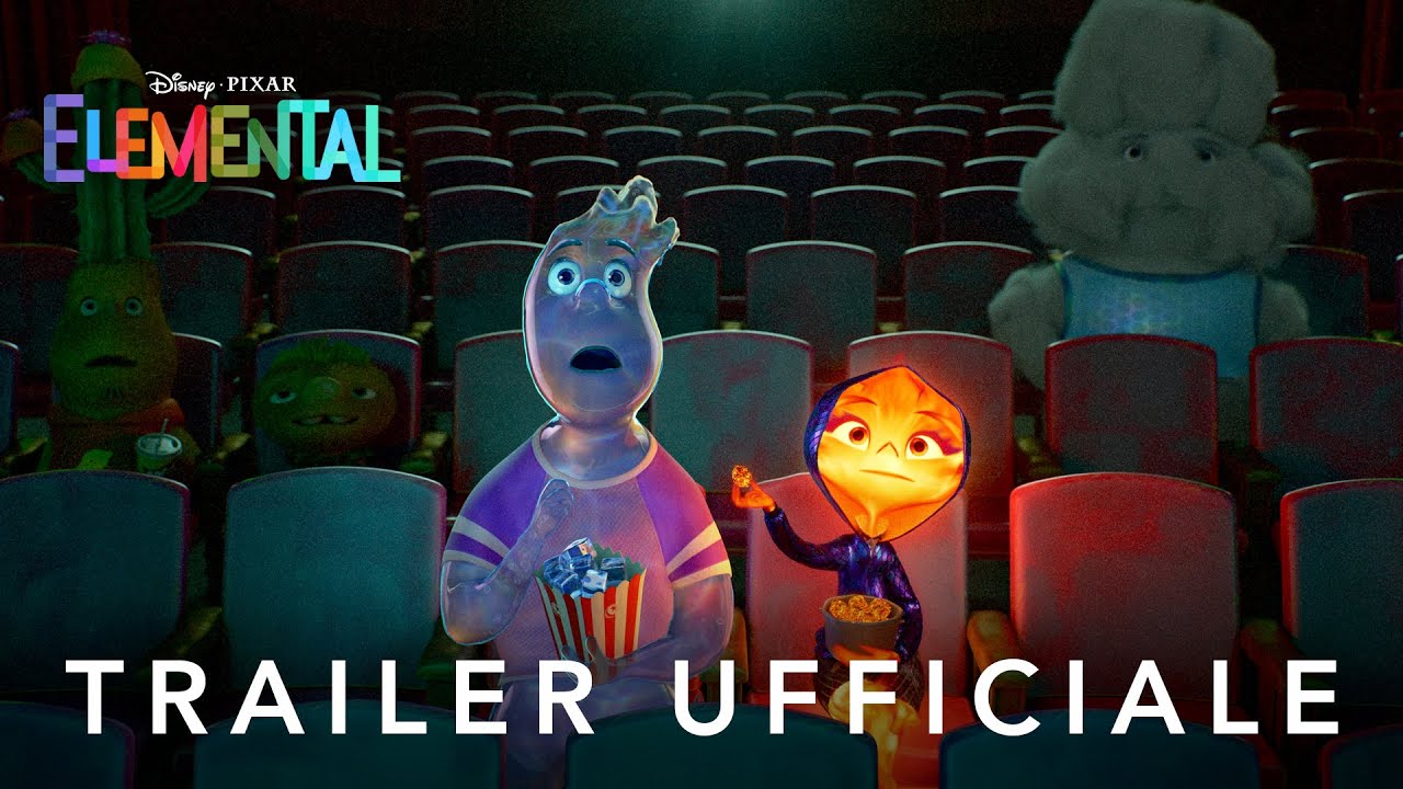 Elemental, trailer film Disney e Pixar