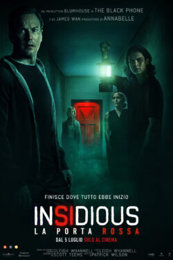 Poster Insidious La Porta Rossa di Patrick Wilson