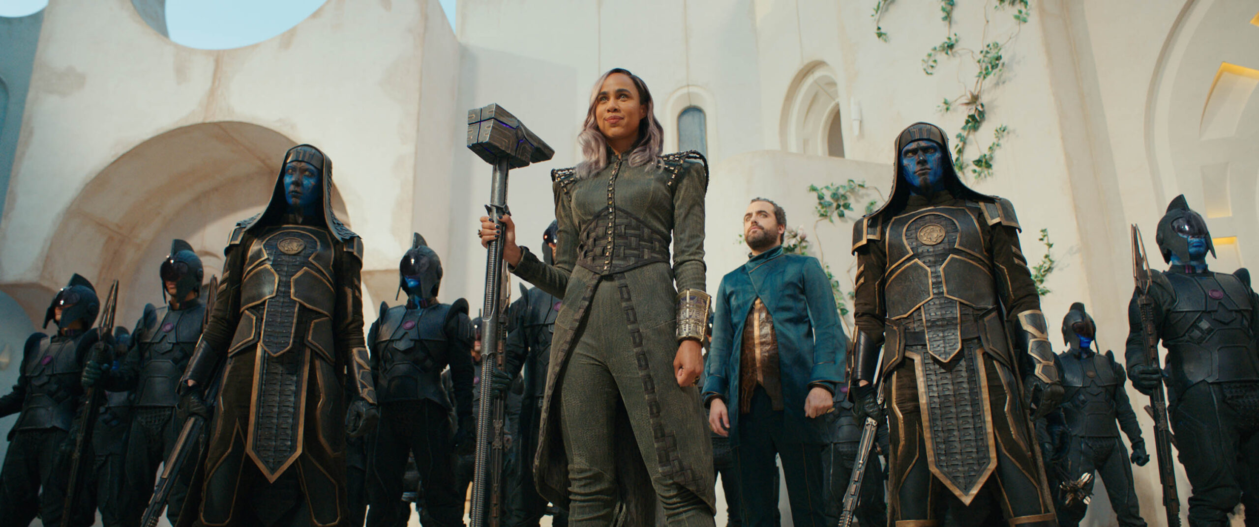 Zawe Ashton come Dar-Benn in The Marvels [credit: courtesy of Marvel Studios. Copyright 2023 Marvel]